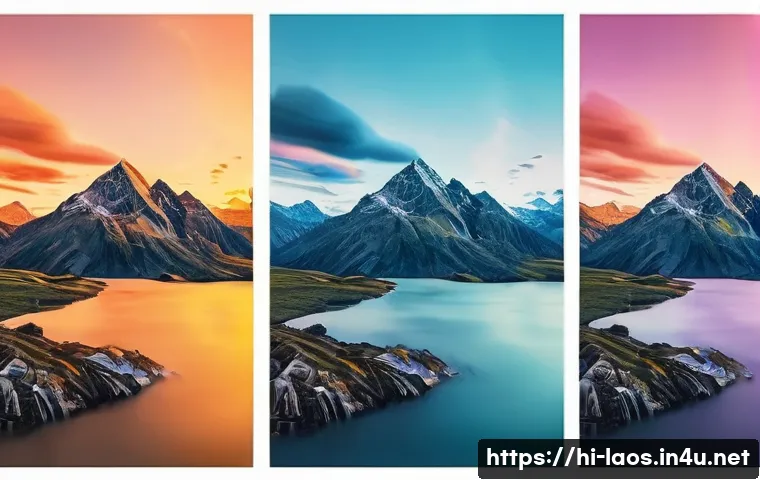 라오스 기후와 여행 시기 - Here are three image generation prompts in English, carefully crafted to meet your strict guidelines...