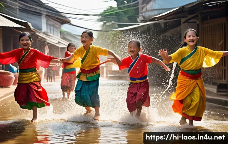 라오스 전통 의례 관련 이미지 1